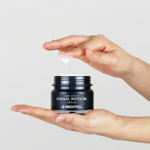 MEDIPEEL 24K Gold Snail Repair Cream Премиальный крем с экстрактом улитки (50g) MEDIPEEL 24K Gold Snail Repair Cream Премиальный крем с экстрактом улитки (50g)