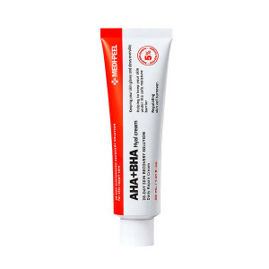 MEDIPEEL AHA BHA Hyal Cream 28 Days Регенерирующий крем с кислотами (30ml)