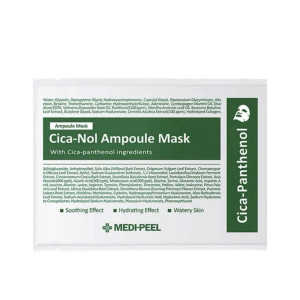MEDIPEEL Cica-Nol B5 Ampoule Mask Успокаивающая тканевая маска с центеллой и пантенолом (30ml)