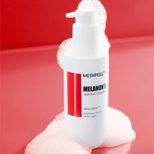 MEDIPEEL Melanon X Ampoule Cleanser Концентрированная гель-пенка с осветляющим комплексом (150ml)