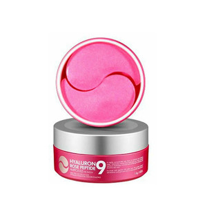 MEDIPEEL Peptide 9 Hyaluron Rose Ampoule Eye Patch Патчи с пептидами и болгарской розой (60р)