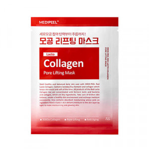 MEDIPEEL Red Lacto Collagen Pore Lifting Mask Поросуживающая маска с лифтинг-эффектом (30ml)